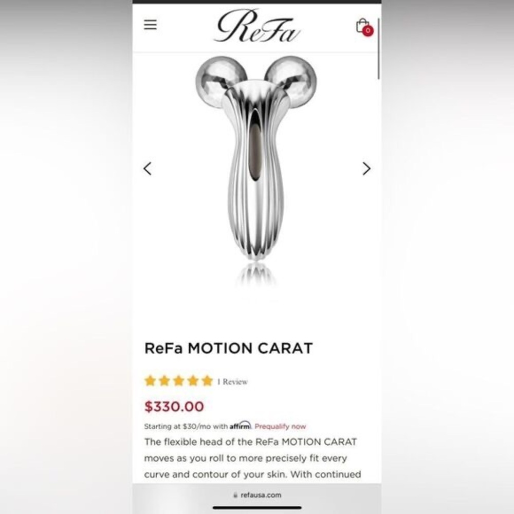 NEW IN BOX! Authentic Refa motion carat